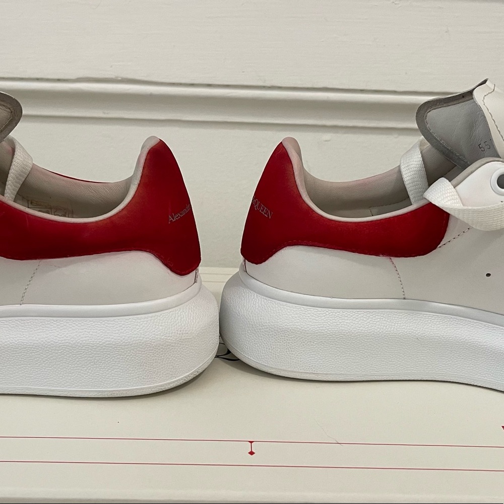 🔥Alexander McQueen oversized Leather Sneakers💃🏼 - Picture 10 of 12